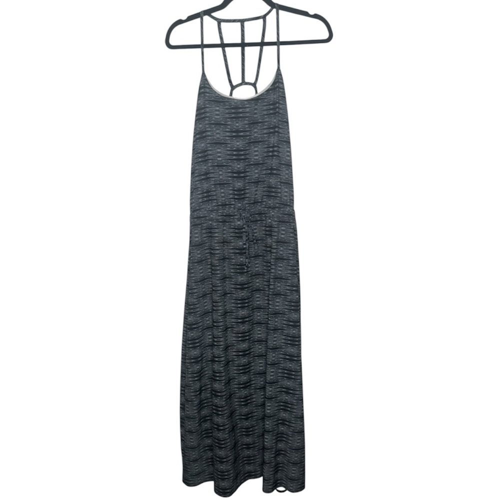 Athleta Ariel Novella Tie Waist Maxi Dress Women's 6 athletic outdoor beach boho - Picture 2 of 10